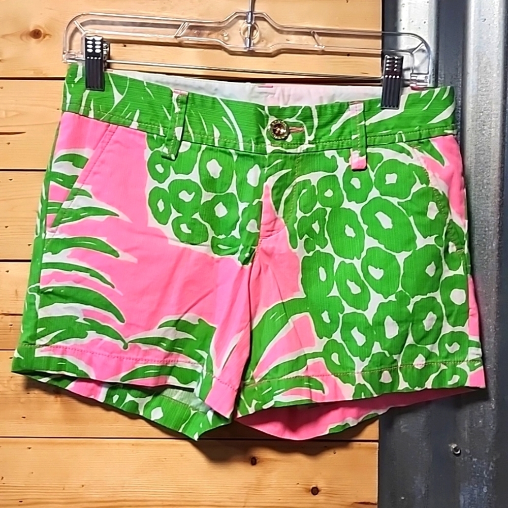 Lilly Pulitzer The Callaman Shorts size 0 NWOT